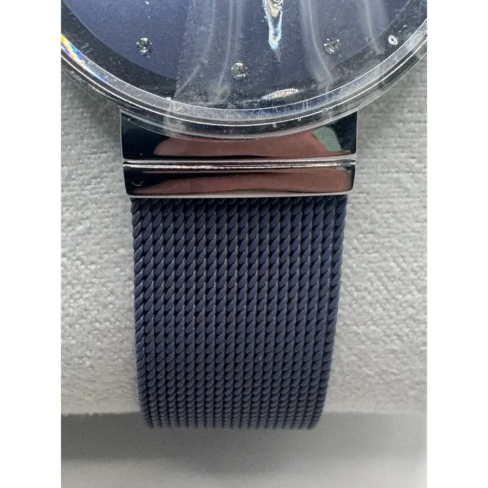 Bering Classic 10131-909 Lavender Dial Mesh Stainless Steel Women’s Watch